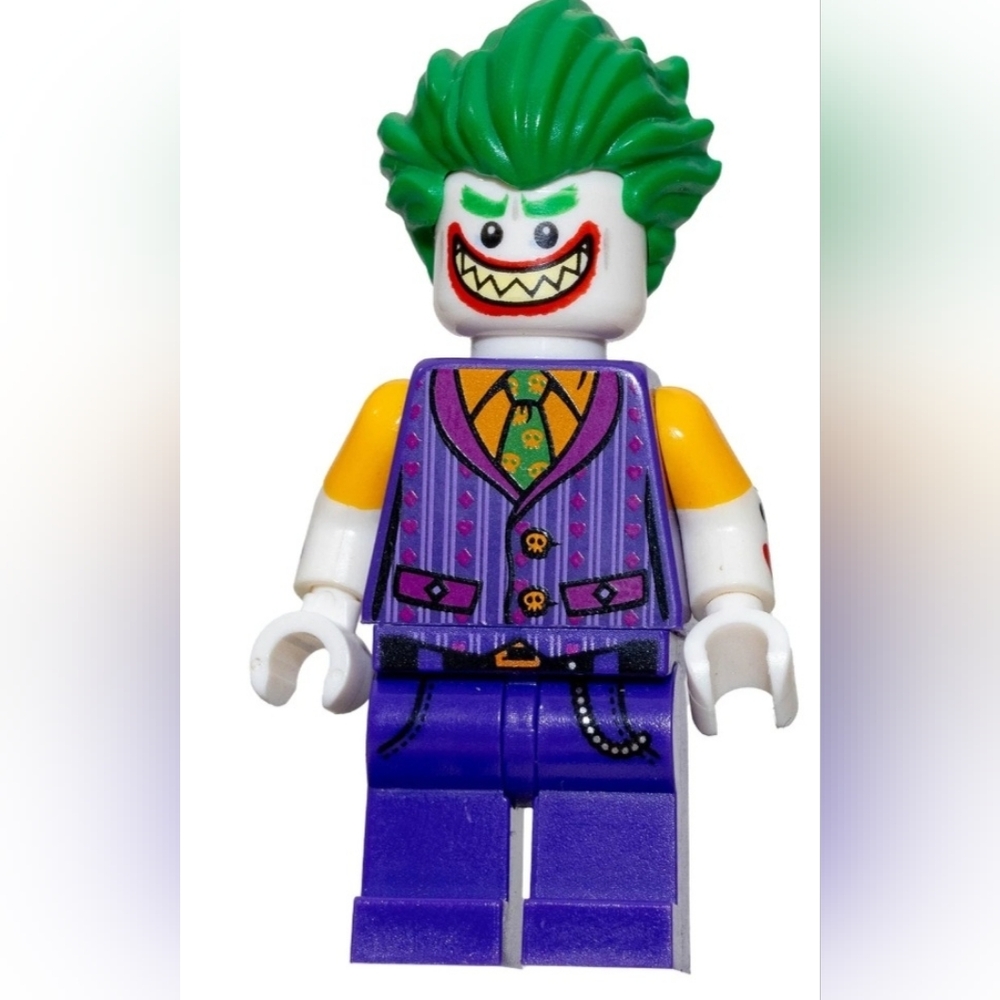 Joker custom lego brick  minifigure buildingblock m18